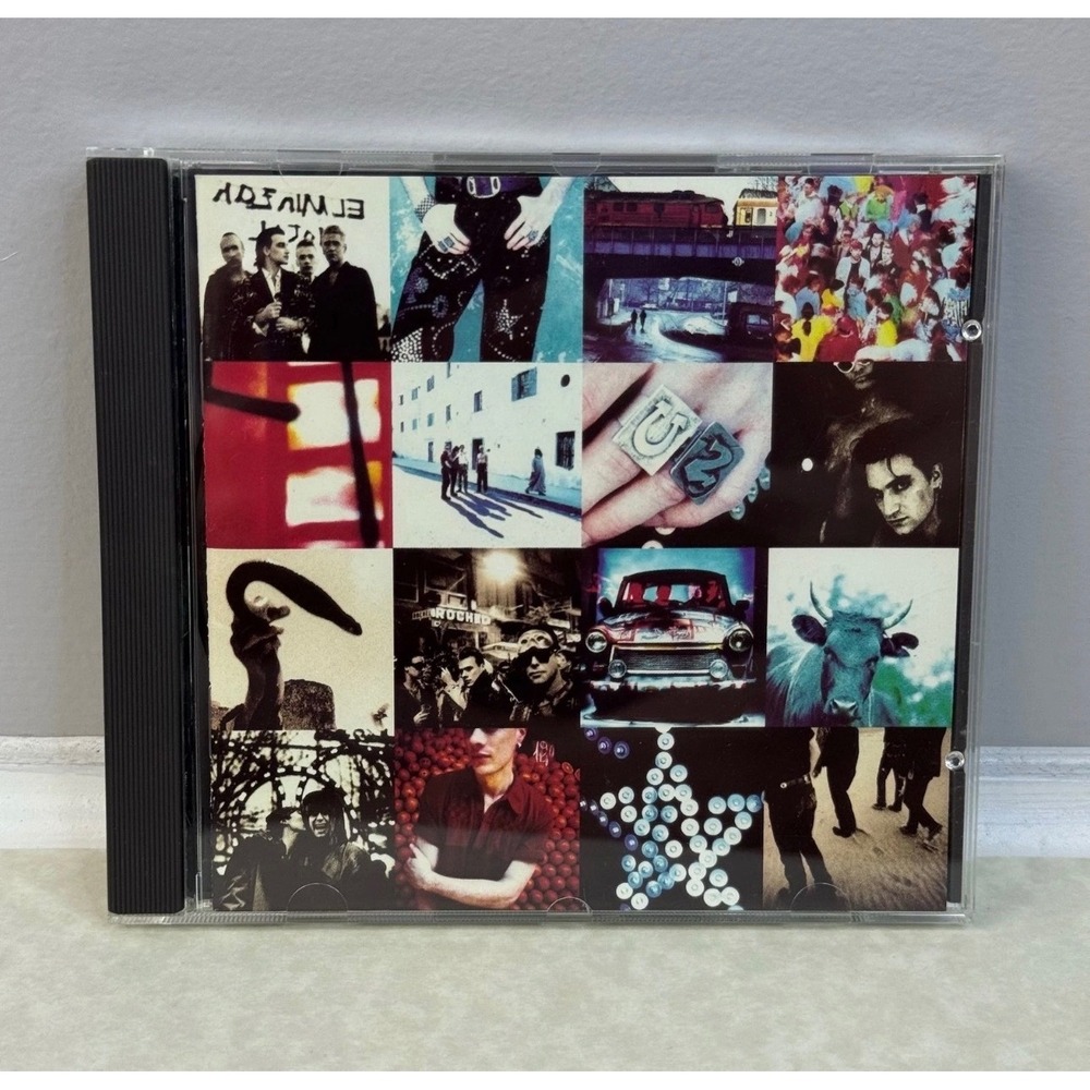 U2 Achtung Baby CD 1991 Island Records Alternative Rock I2 10347 CRC Edition